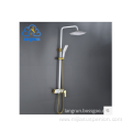 square modern bathroom shower mixer